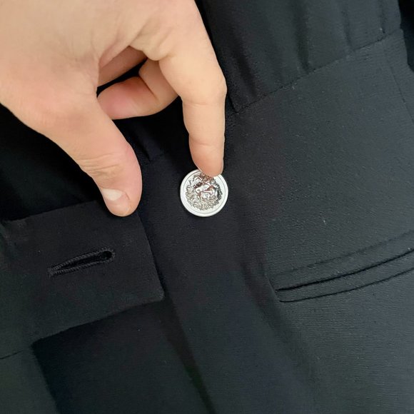 Versus Versace Double Breasted Collar Blazer Dress - Picture 5 of 13